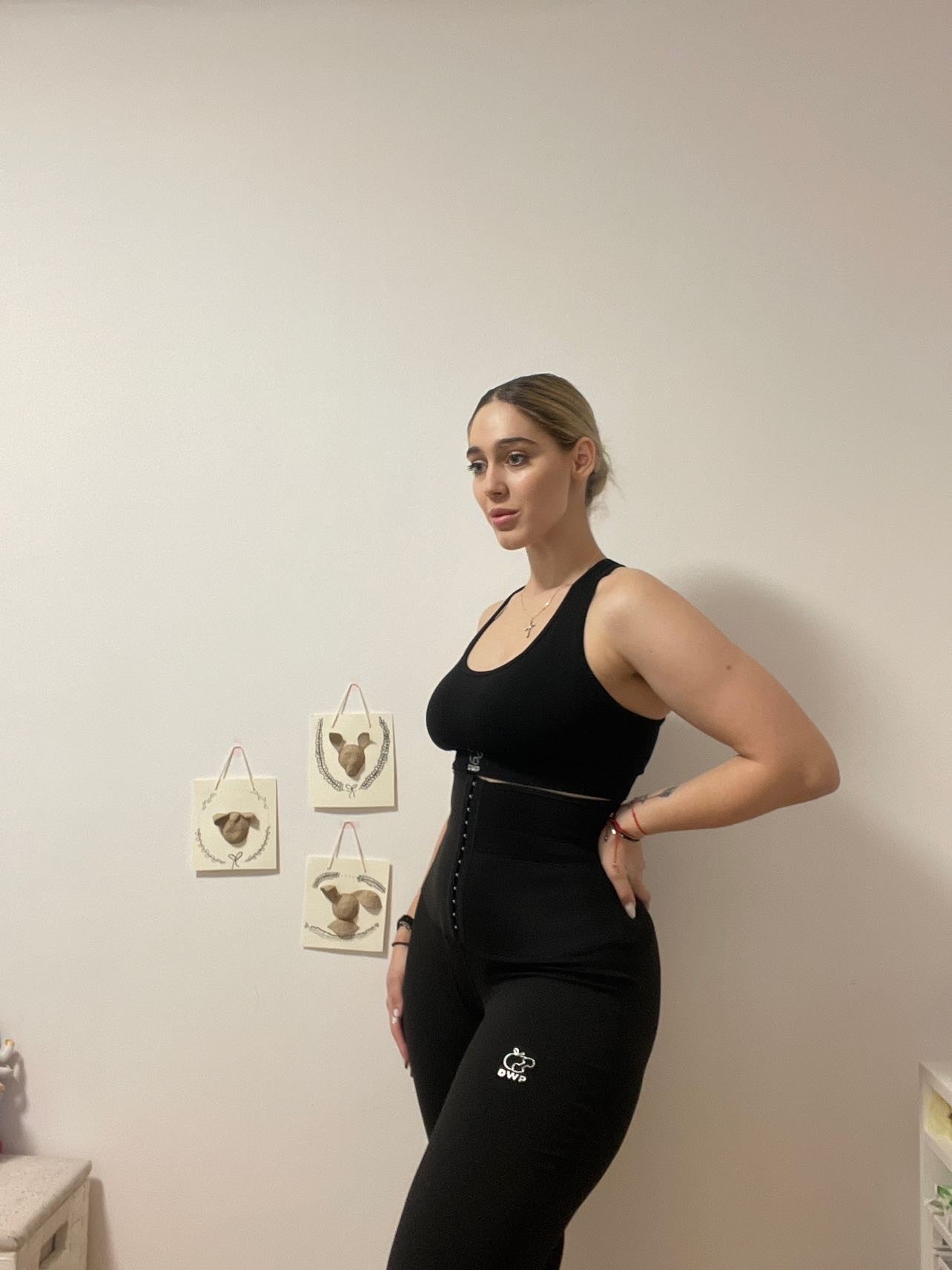 Colanți DWP Fitness Modelatori pentru Slăbit - 2 în 1 - Neopren Complet
