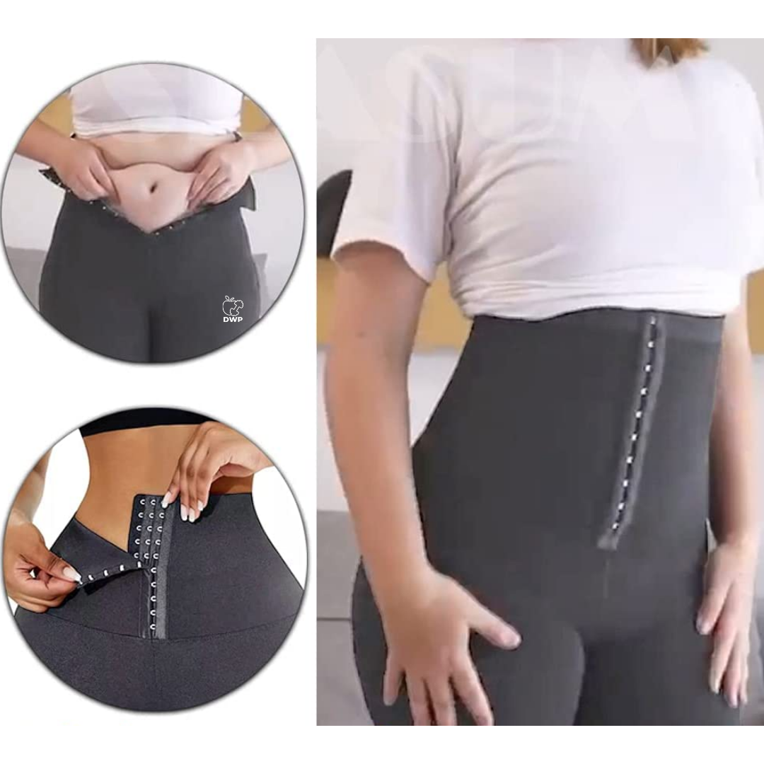 Colanți DWP Fitness Modelatori pentru Slăbit - 2 în 1 - Neopren Complet