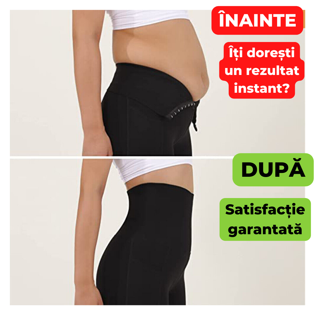 Colanți DWP Fitness Modelatori pentru Slăbit - 2 în 1 - Neopren Complet