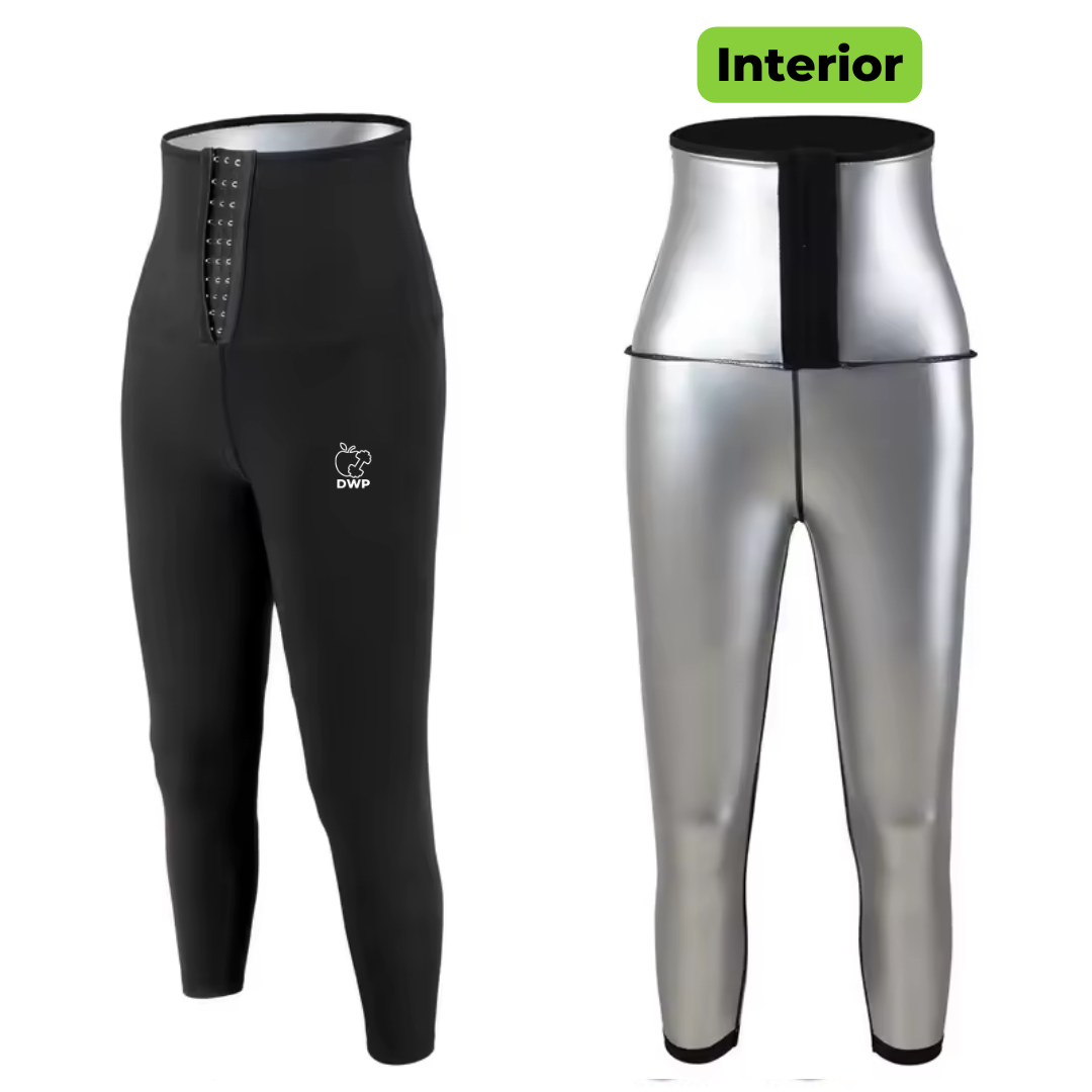 Colanți DWP Fitness Modelatori pentru Slăbit - 2 în 1 - Neopren Complet