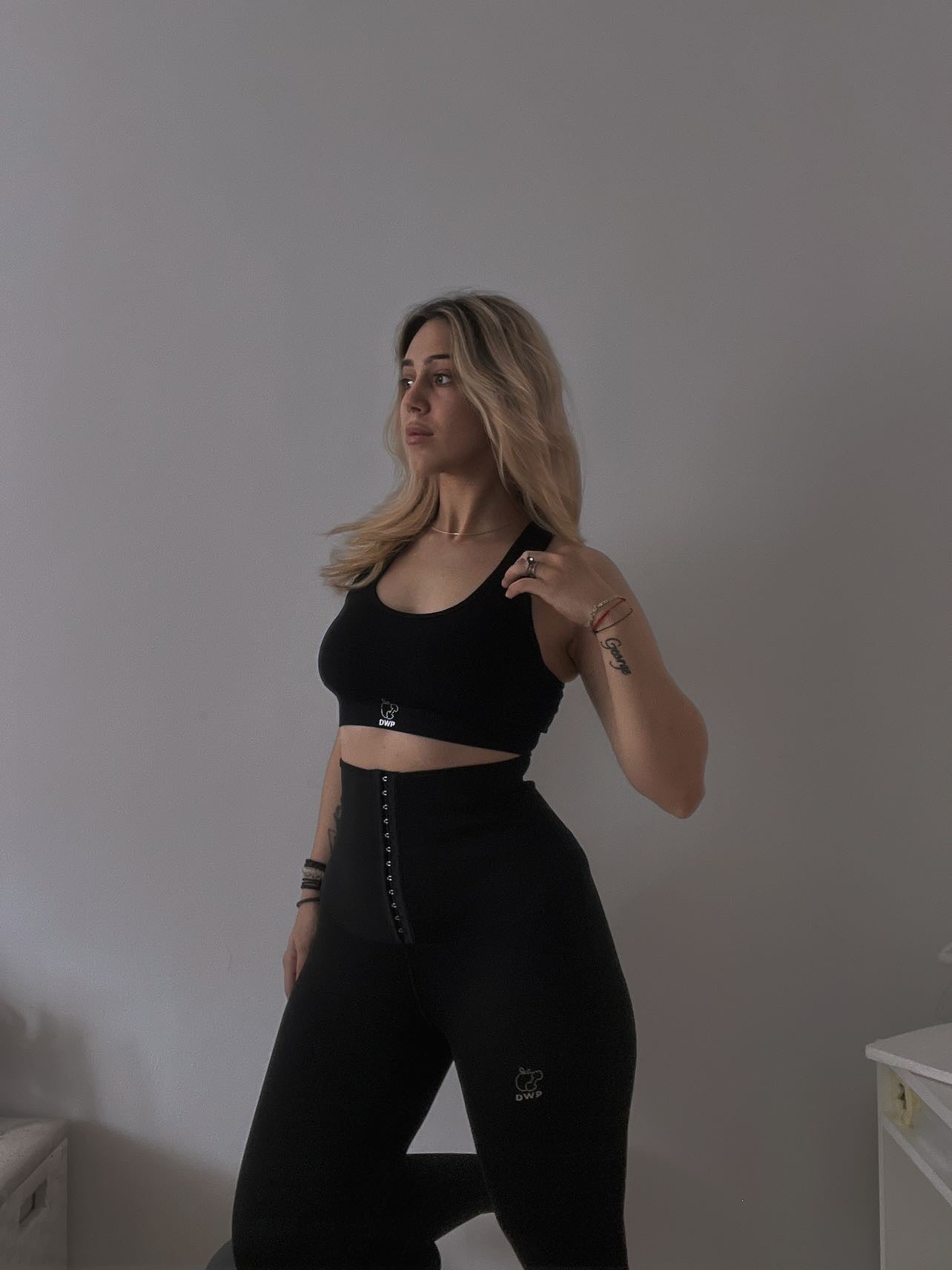 Colanți DWP Fitness Modelatori pentru Slăbit - 2 în 1 - Neopren Complet