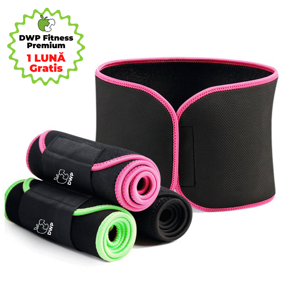 Centură termică pentru Slăbit & Tonifiere DWP, cu "Efect de Saună"