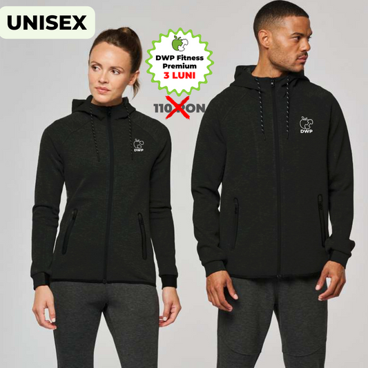 Hoodie DWP Fitness Performance, Relaxed Fit - Unisex