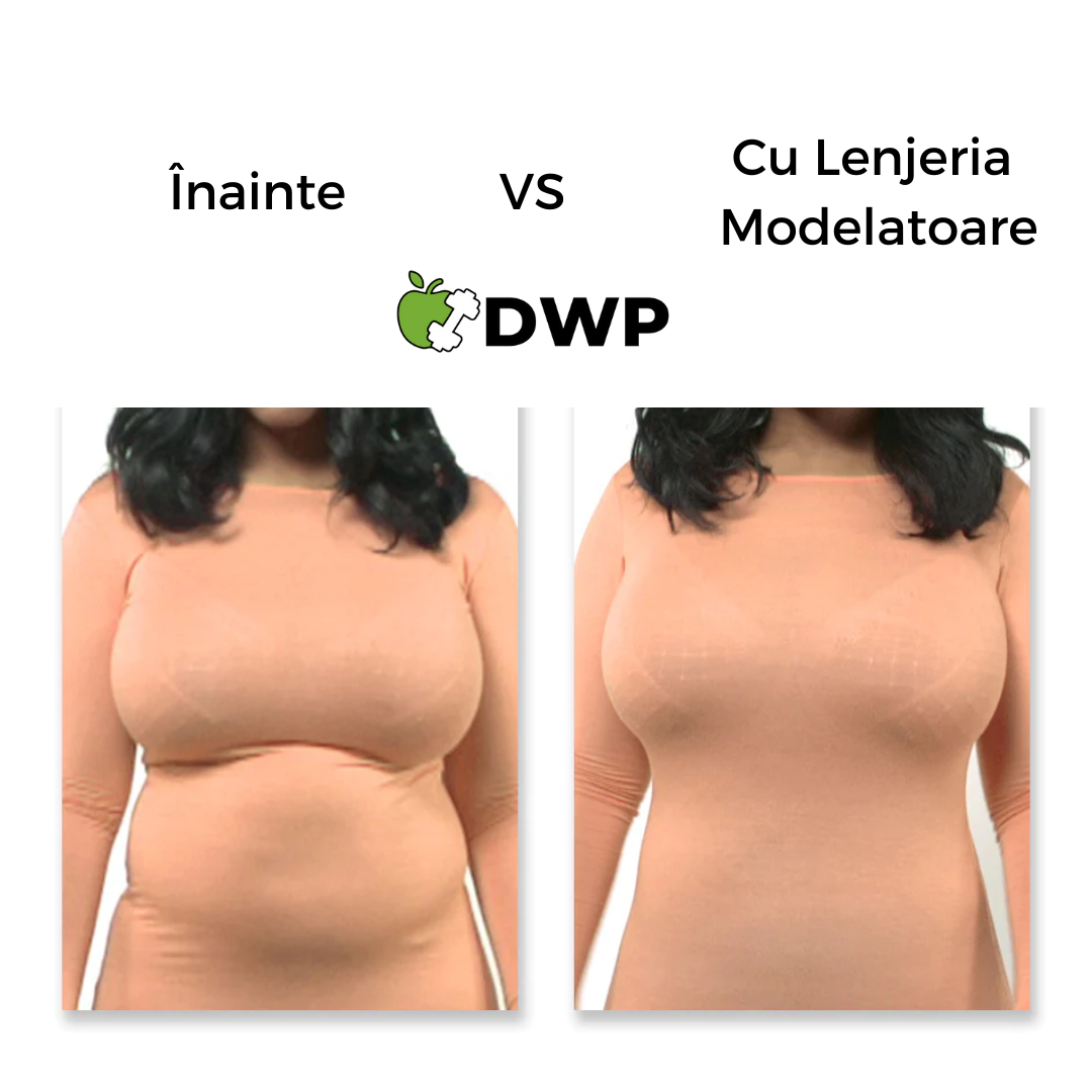 Body Modelator ORIGINAL DWP Fitness - Cu Efect de Compresie, Fără Cusături