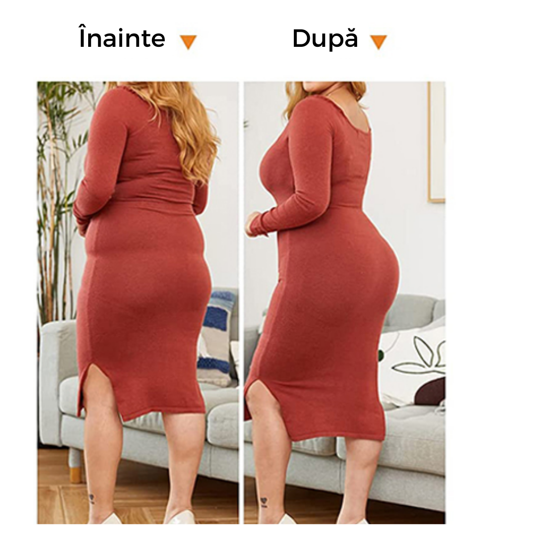 Body Modelator ORIGINAL DWP Fitness, Cu Efect de Compresie, Fără Cusături