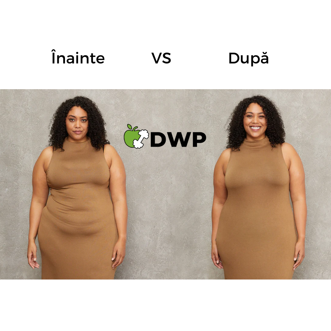 Body Modelator ORIGINAL DWP Fitness, Cu Efect de Compresie, Fără Cusături