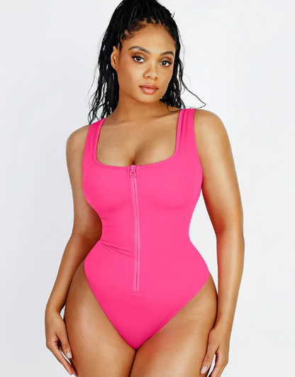 Costum de Baie "One Piece" Modelator, Compresie și Push-up - DWP Fitness