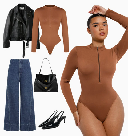 Body Modelator DWP Dry-Fit, Compresie Ridicată & Push-Up