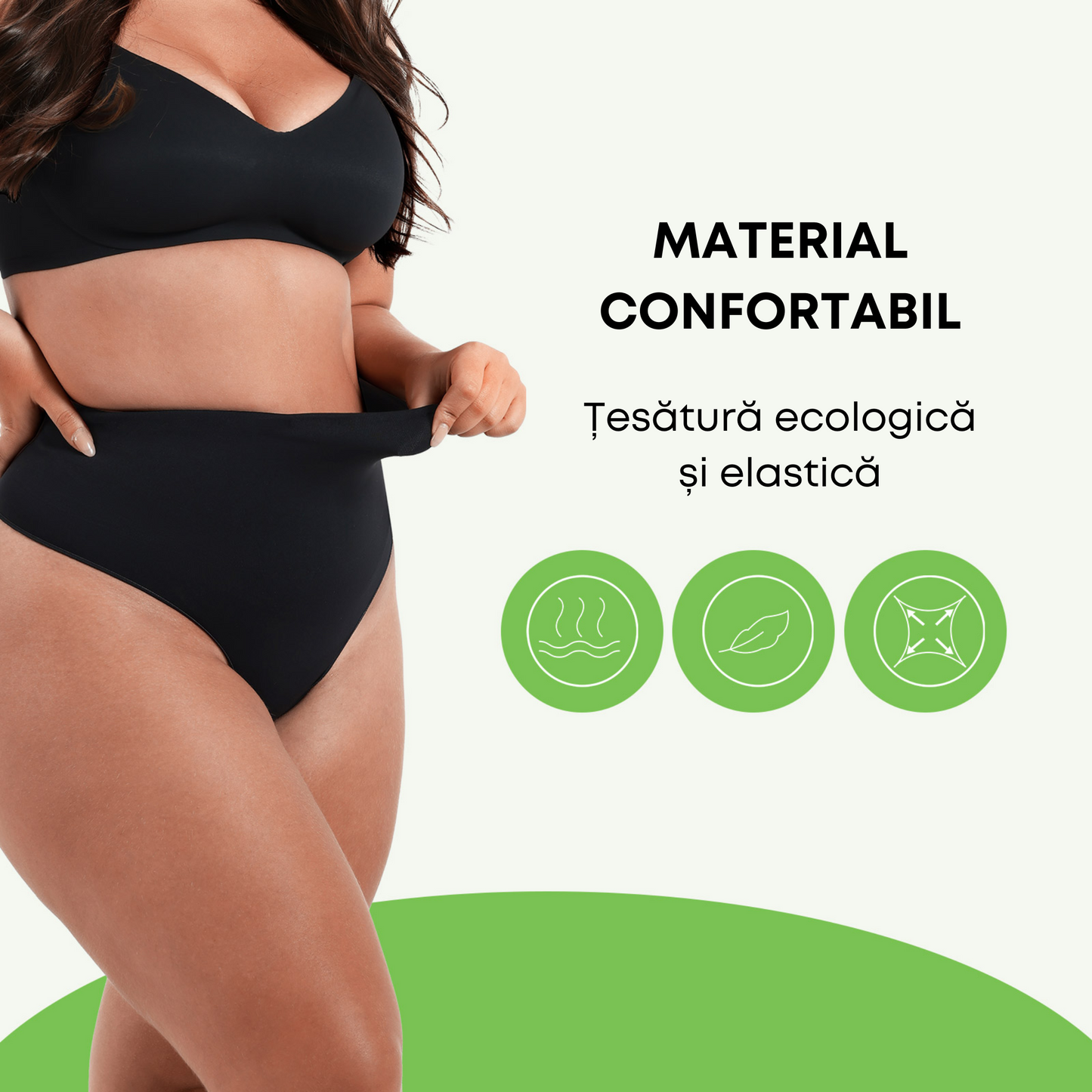 Chilot Modelator Tanga invizibil DWP Fitness - Cu Efect de Compresie