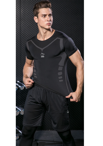 Tricou Compresie DWP Fitness X-Treme, Material Respirabil