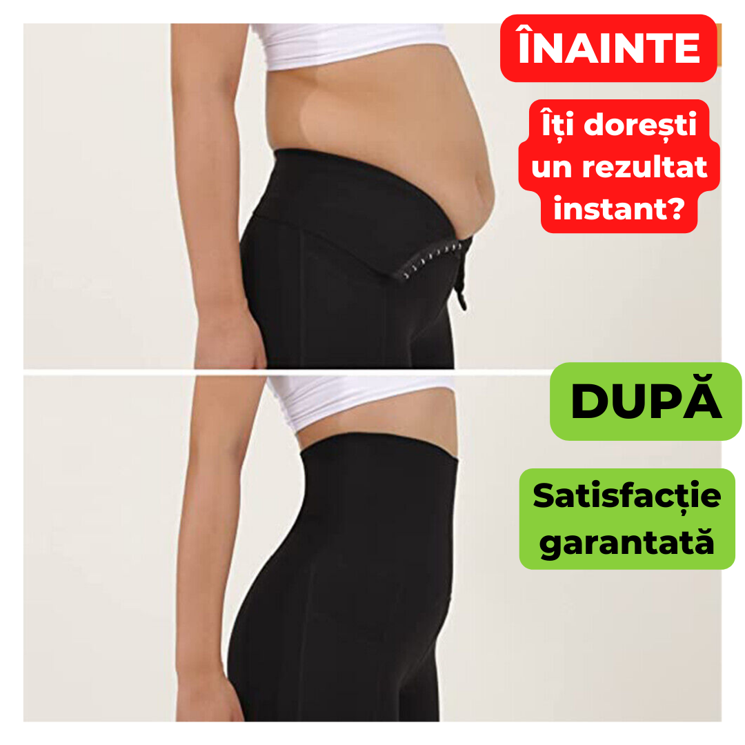 Colanți Corset DWP ORIGINALI, Modelatori pentru Slăbit - 2 în 1 - Centură Termică