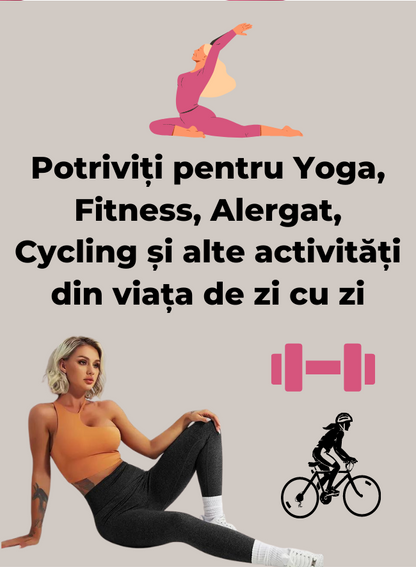 Colanți DWP Fitness PRO - Fără cusături și Talie Înaltă