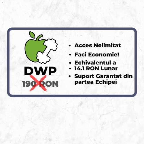 Abonament 6 Luni DWP Fitness Premium