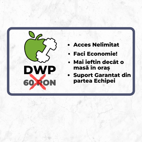 Abonament 1 Lună DWP Fitness Premium