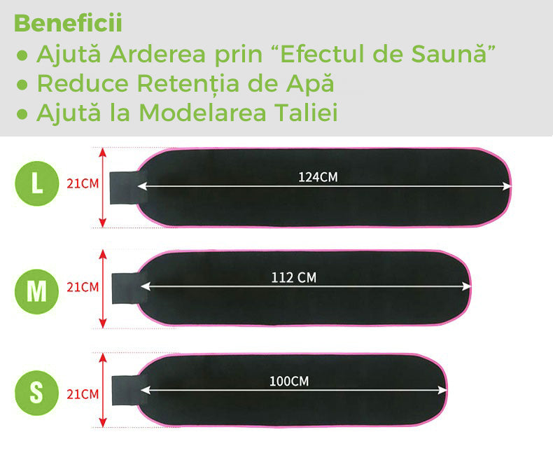 Pachet PROMO - DWP Premium "Pe Viață" și Centură pentru Slăbit & Tonifiere DWP, cu "Efect de Saună"