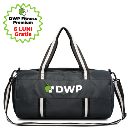 Geantă Sport impermeabilă DWP Fitness, cu Compartiment Încălțăminte 45 x 22 x 30 cm