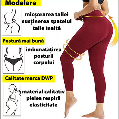 Colanți DWP Modelatori 2 în 1 - Centură Corset - Simplă