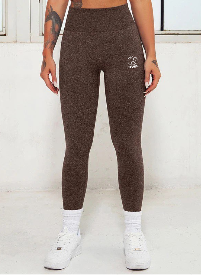 Move Seamless Leggings - Brown Grey Marl