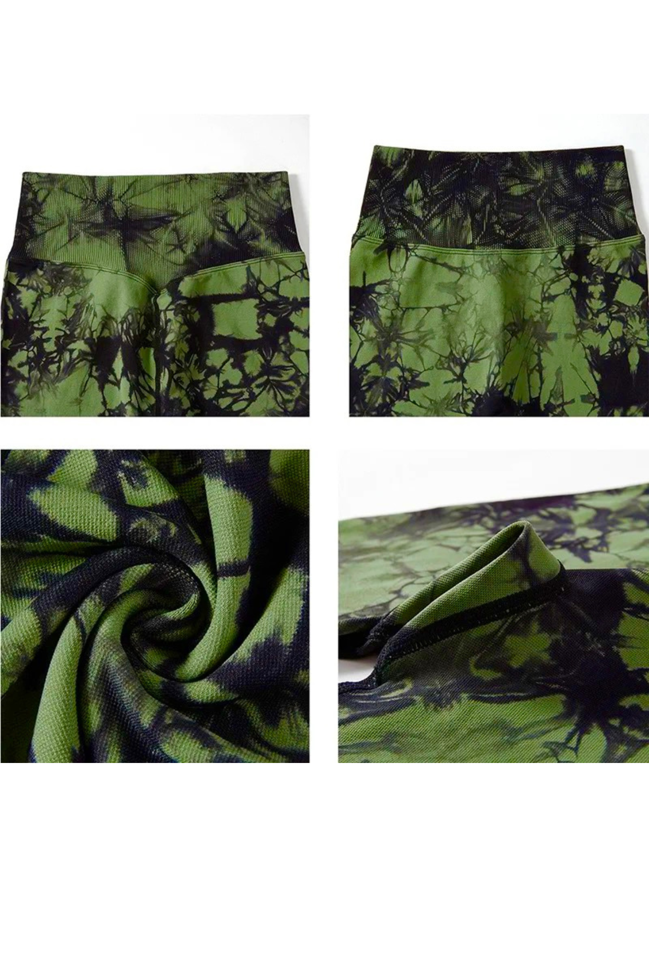 Colanți DWP Fitness PRO - Tie Dye, Fără cusături și Talie Înaltă