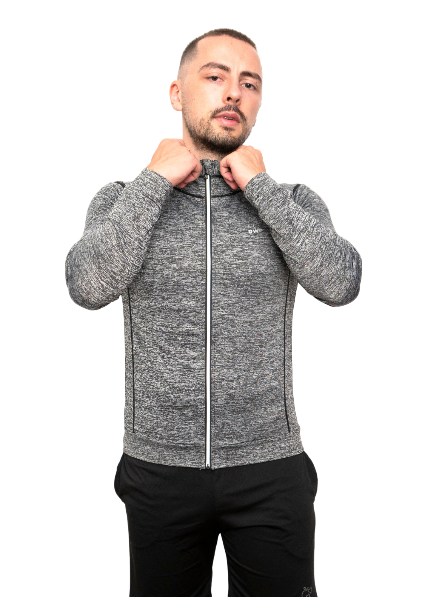 Hoodie DWP Fitness X-Treme, cu Compresie, Material Respirabil