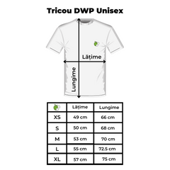 Tricou DWP Fitness Unisex - Ideal pentru Activități Sportive