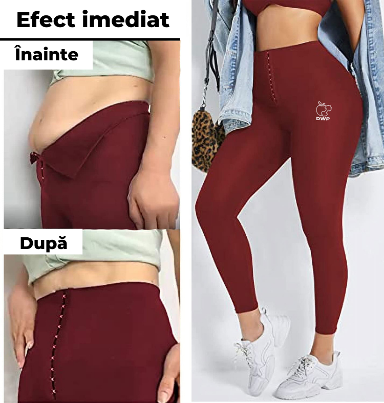 Colanți DWP Modelatori 2 în 1 - Centură Corset - Simplă